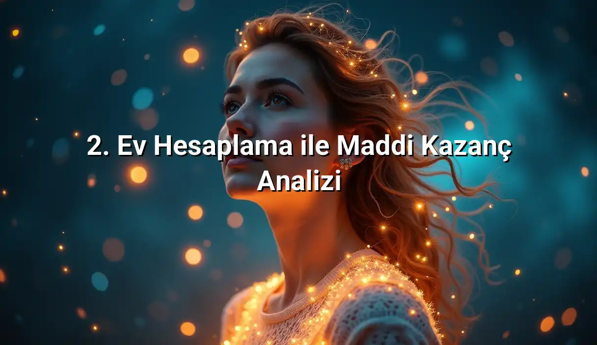 2. Ev Hesaplama ile Maddi Kazanç Analizi - 2. Ev Hesaplama