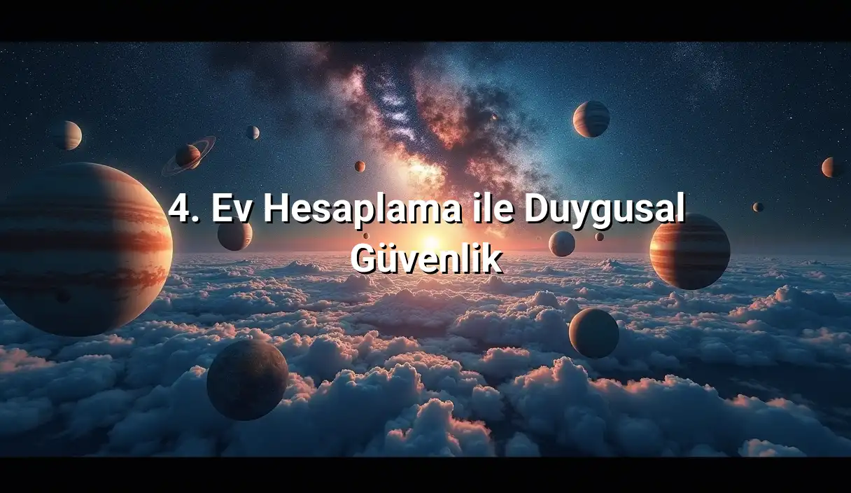 4. Ev Hesaplama ile Duygusal Güvenlik - 4. Ev Hesaplama