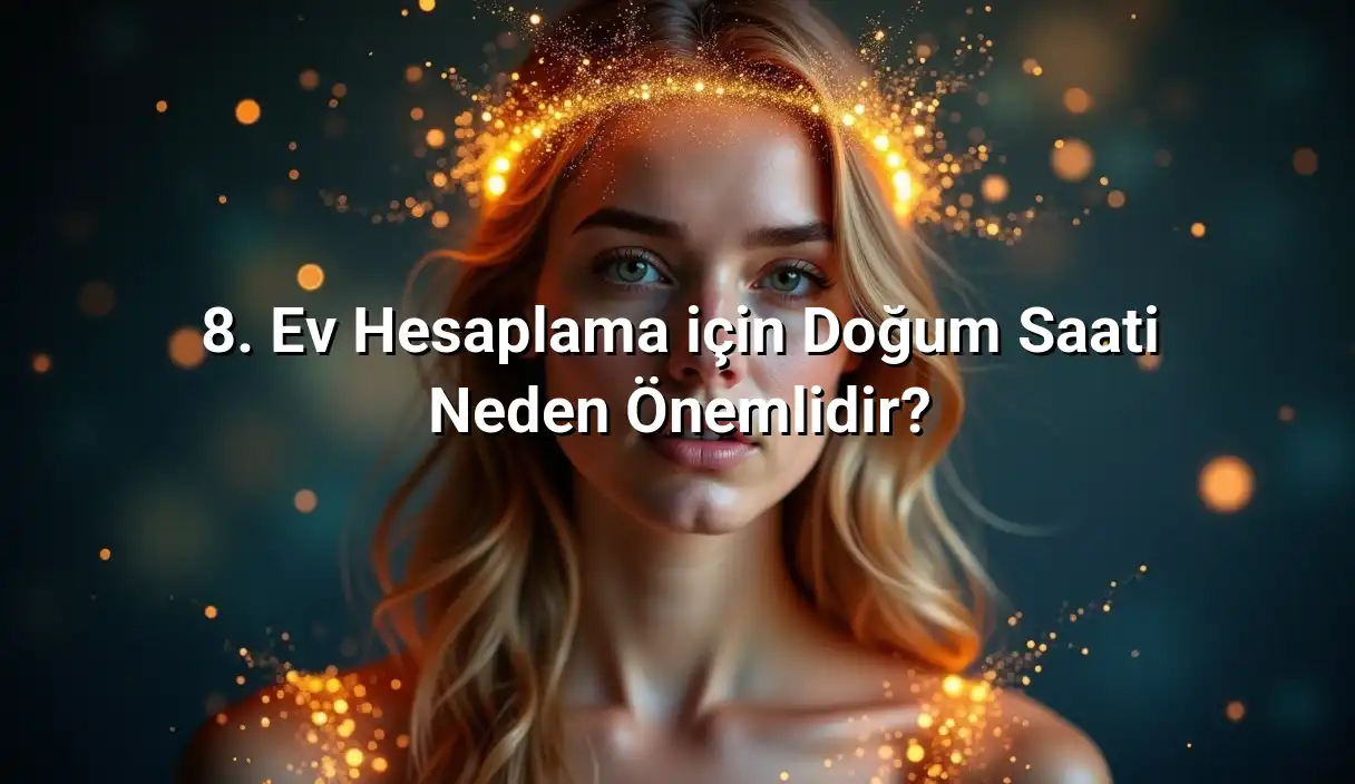 8. Ev Hesaplama için Doğum Saati Neden Önemlidir? - 8. Ev Hesaplama
