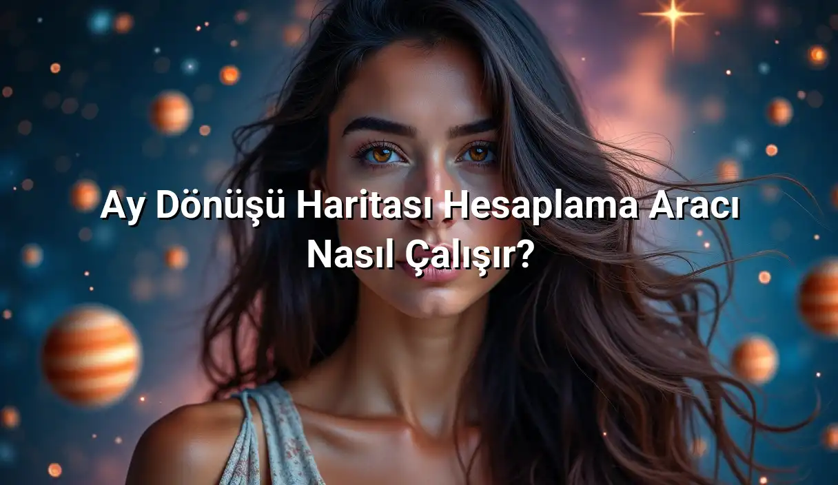 Ay Dönüşü Haritası Hesaplama Aracı Nasıl Çalışır? - Ay Dönüşü Haritası Hesaplama