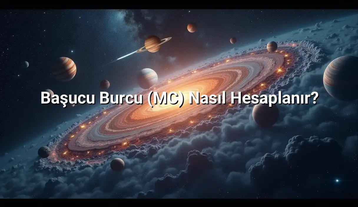 Başucu Burcu (MC) Nasıl Hesaplanır? - Başucu Burcu Hesaplama