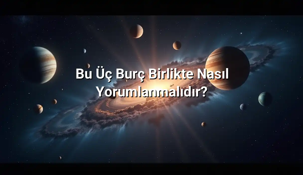 Bu Üç Burç Birlikte Nasıl Yorumlanmalıdır? - Güneş Burcu, Ay Burcu ve Yükselen Burç Neye Göre Belirlenir?
