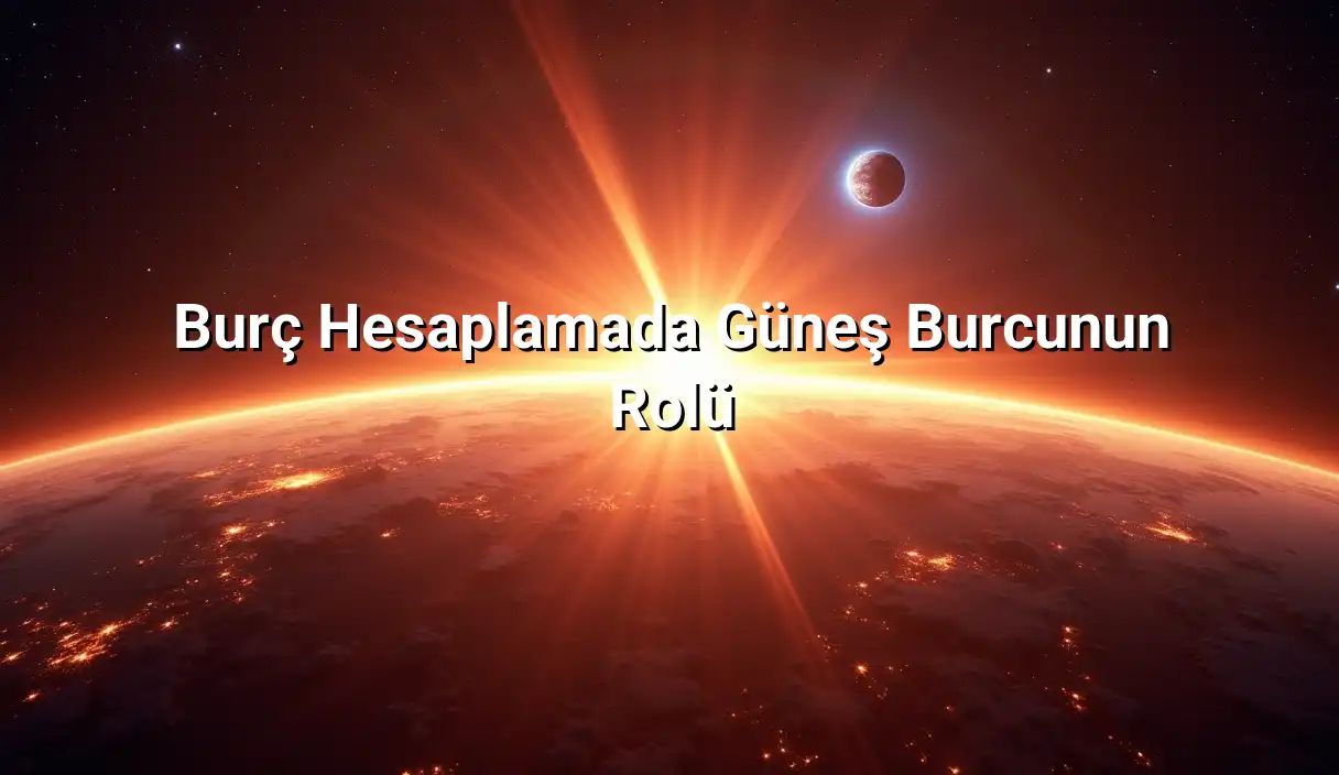 Burç Hesaplamada Güneş Burcunun Rolü - Burç Hesaplama Nasıl Yapılır? Doğum Tarihine Göre Burç Belirleme Rehberi
