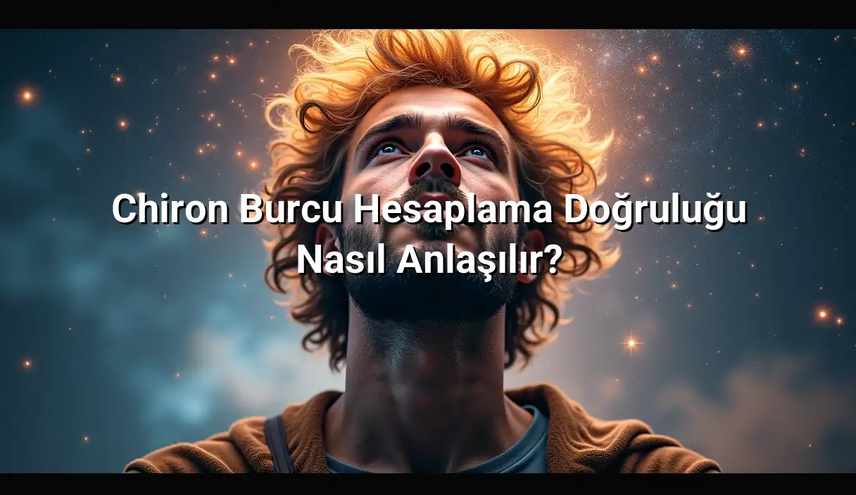 Chiron Burcu Hesaplama Doğruluğu Nasıl Anlaşılır? - Chiron Burcu Hesaplama