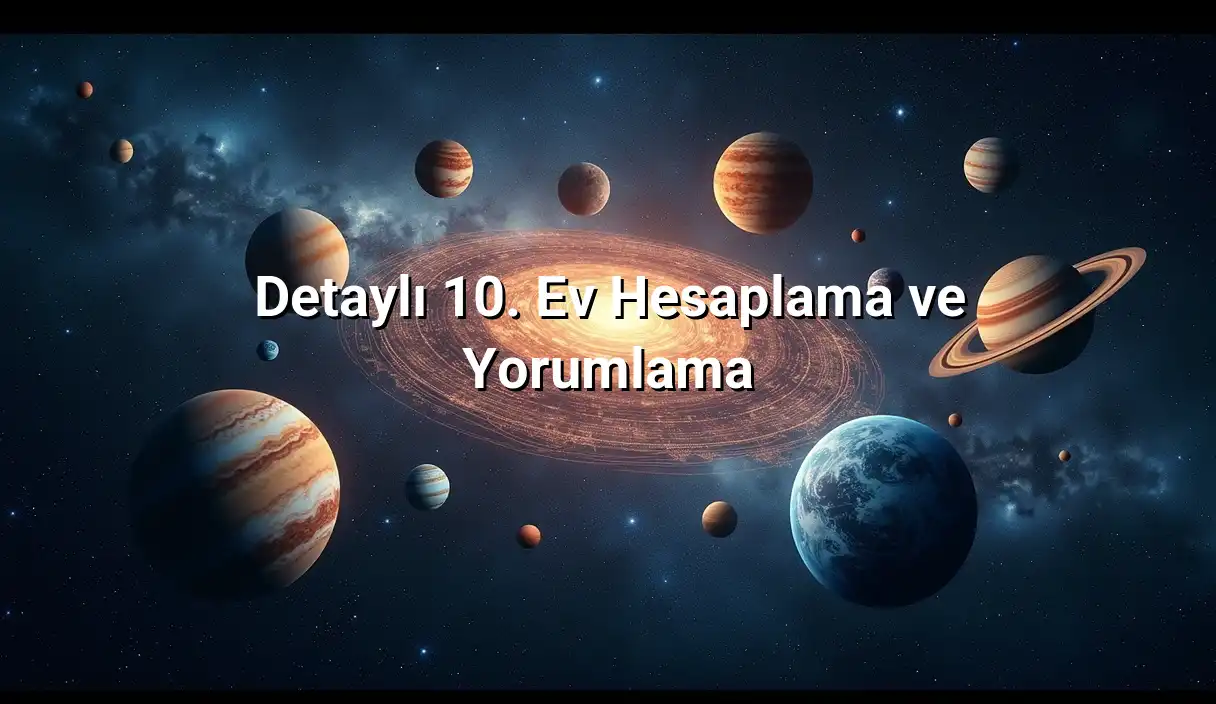Detaylı 10. Ev Hesaplama ve Yorumlama - 10. Ev Hesaplama