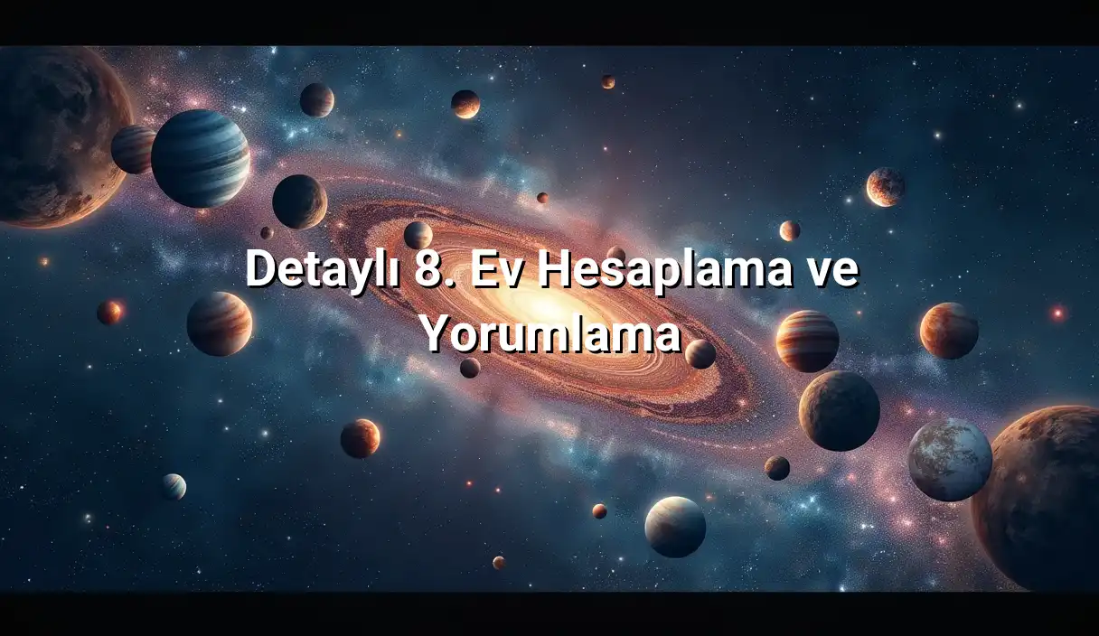 Detaylı 8. Ev Hesaplama ve Yorumlama - 8. Ev Hesaplama