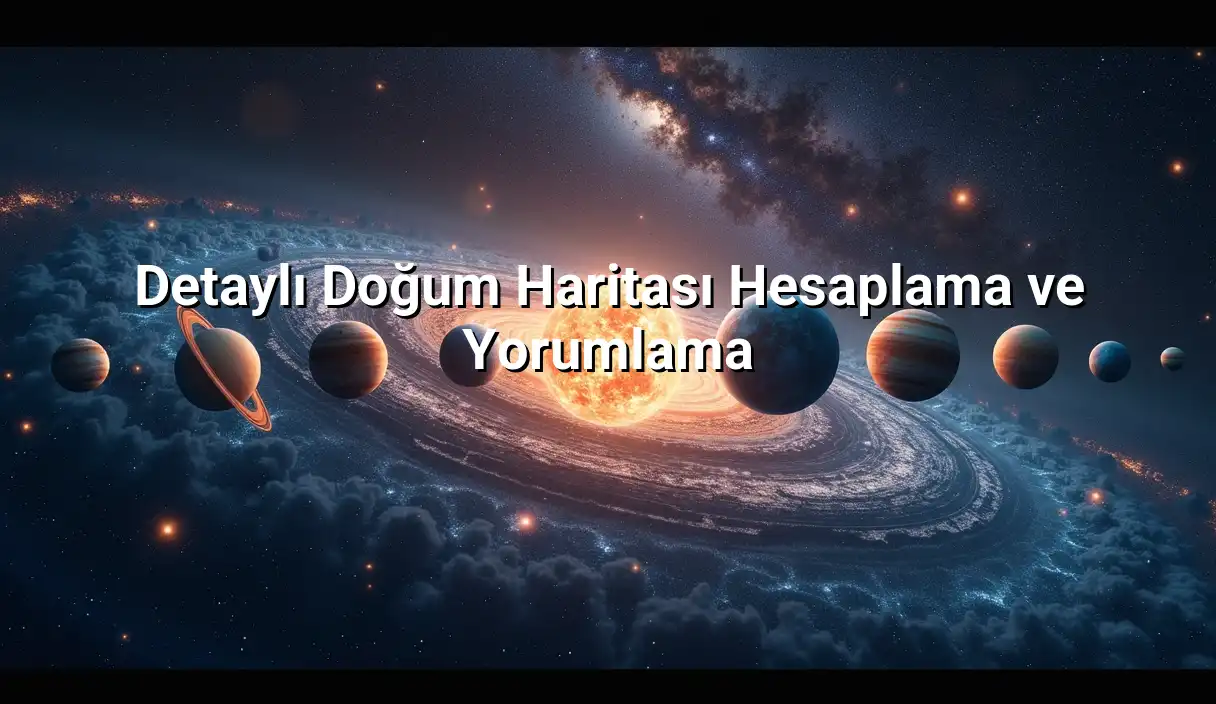 Detaylı Doğum Haritası Hesaplama ve Yorumlama - Doğum Haritası Hesaplama Doğum Haritası Hesaplama - Detaylı Doğum Haritası Hesaplama ve Yorumlama | Astroloji Görseli