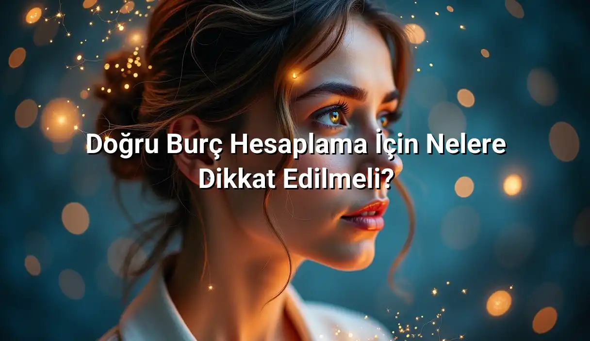 Doğru Burç Hesaplama İçin Nelere Dikkat Edilmeli? - Burç Hesaplamada En Sık Yapılan Hatalar ve Doğru Bilinen Yanlışlar