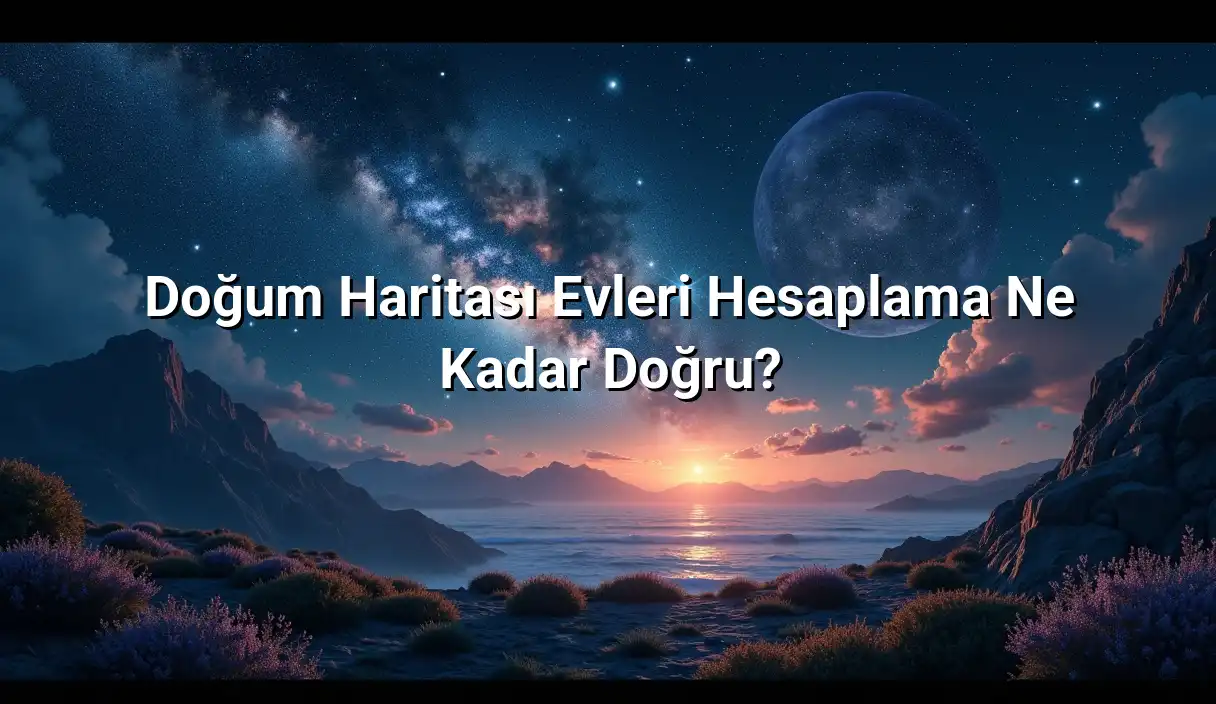 Doğum Haritası Evleri Hesaplama Ne Kadar Doğru? - Doğum Haritası Evleri Hesaplama