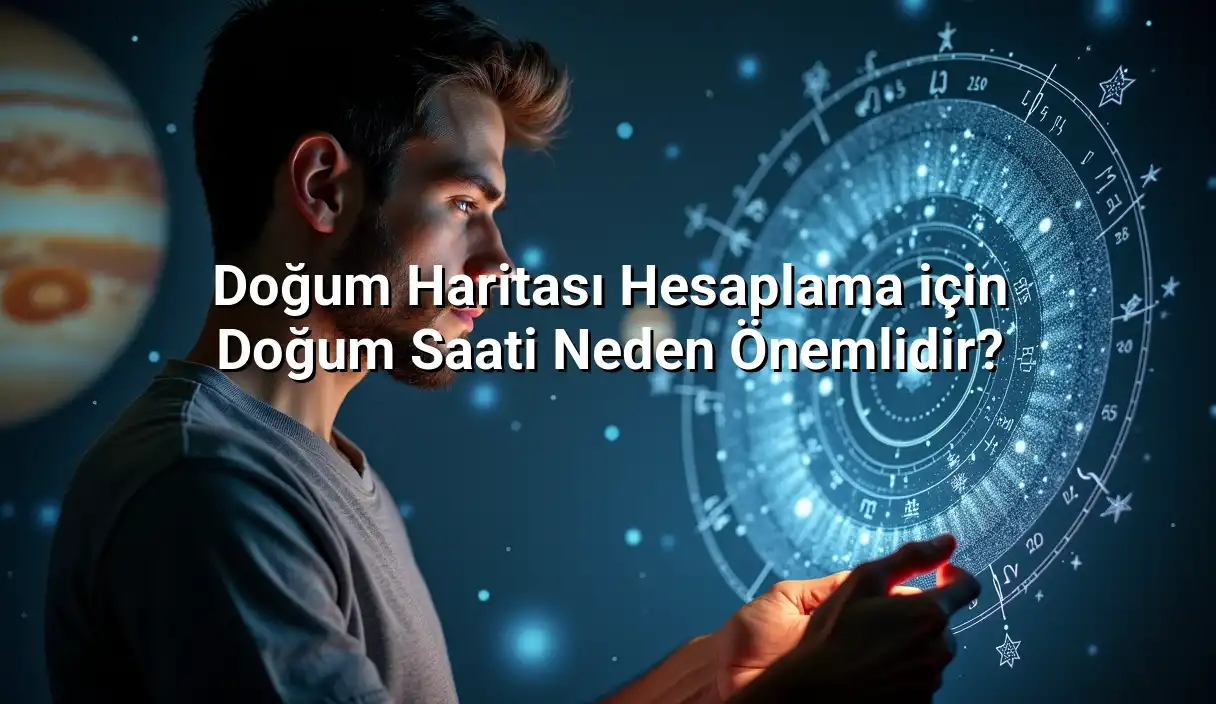 Doğum Haritası Hesaplama için Doğum Saati Neden Önemlidir? - Doğum Haritası Hesaplama Doğum Haritası Hesaplama - Doğum Haritası Hesaplama için Doğum Saati Neden Önemlidir? | Astroloji Görseli