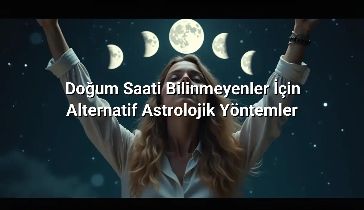 Doğum Saati Bilinmeyenler İçin Alternatif Astrolojik Yöntemler