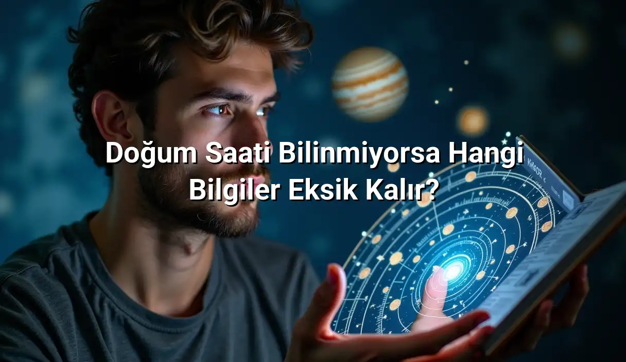 Doğum Saati Bilinmiyorsa Hangi Bilgiler Eksik Kalır?
