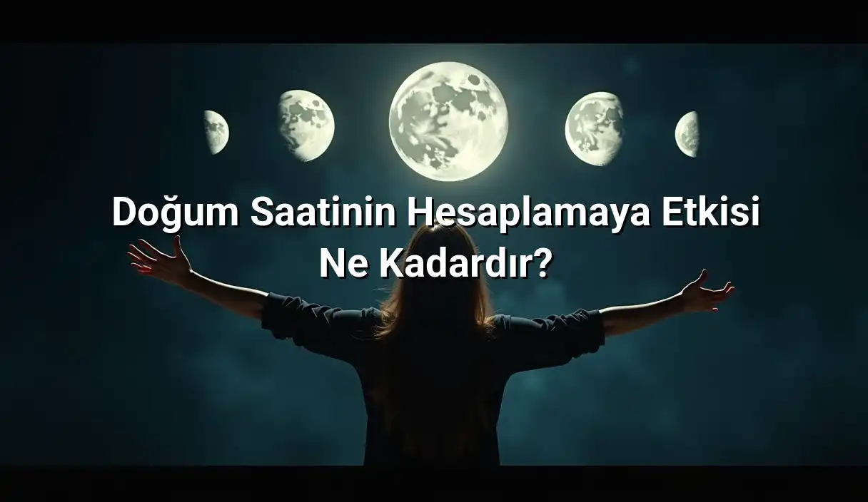 Doğum Saatinin Hesaplamaya Etkisi Ne Kadardır? - Burç Hesaplama Neye Göre Değişir? Astrolojide Hesaplama Mantığı