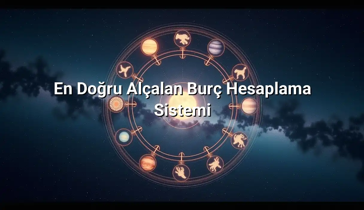 En Doğru Alçalan Burç Hesaplama Sistemi - Alçalan Burç Hesaplama
