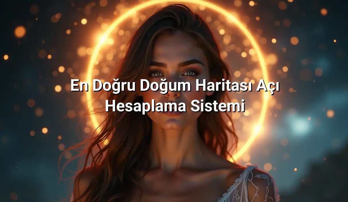 En Doğru Doğum Haritası Açı Hesaplama Sistemi - Doğum Haritası Açı Hesaplama