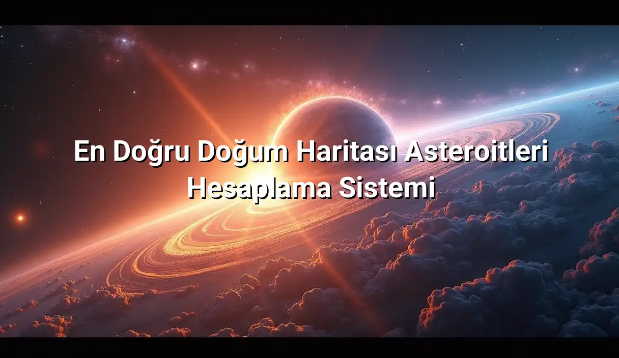 En Doğru Doğum Haritası Asteroitleri Hesaplama Sistemi - Doğum Haritası Asteroitleri Hesaplama