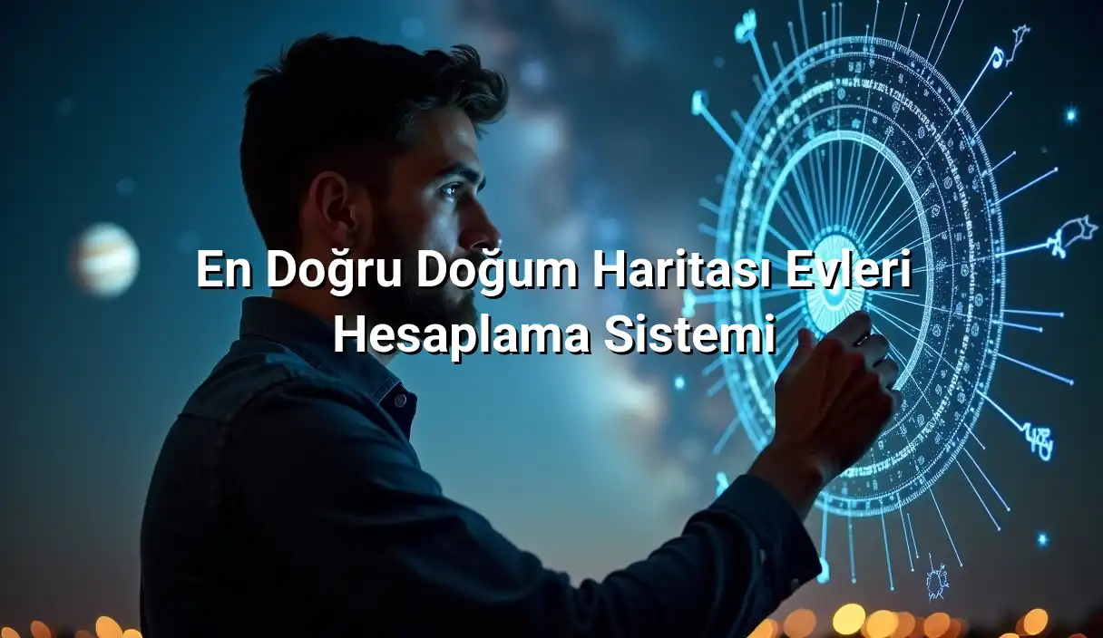 En Doğru Doğum Haritası Evleri Hesaplama Sistemi - Doğum Haritası Evleri Hesaplama