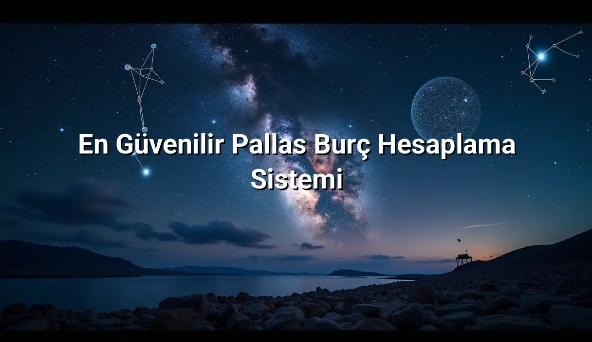 En Güvenilir Pallas Burç Hesaplama Sistemi - Pallas Burcu Hesaplama