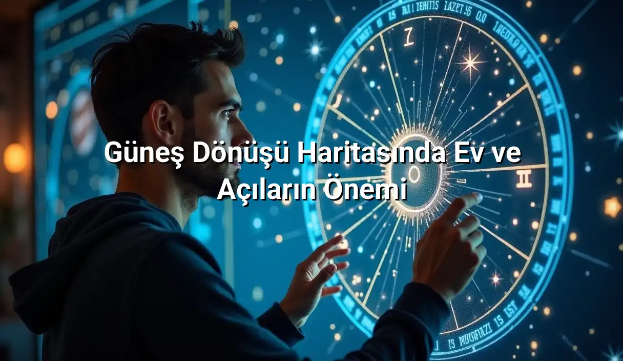 Güneş Dönüşü Haritasında Ev ve Açıların Önemi - Güneş Dönüşü Haritası Hesaplama