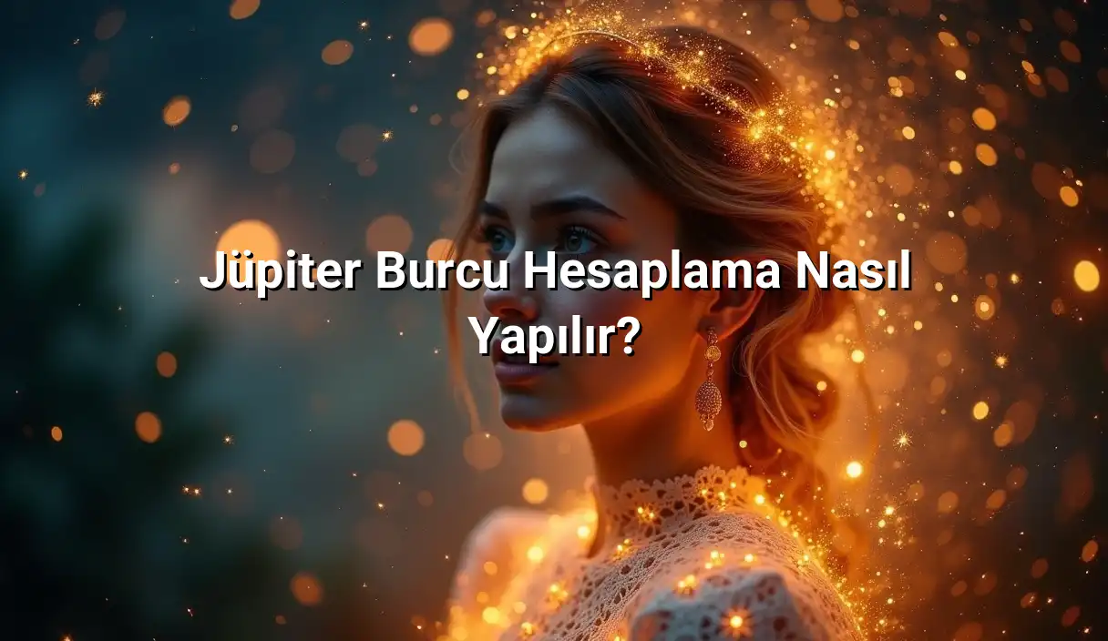 Jüpiter Burcu Hesaplama Nasıl Yapılır? - Jüpiter Burcu Hesaplama