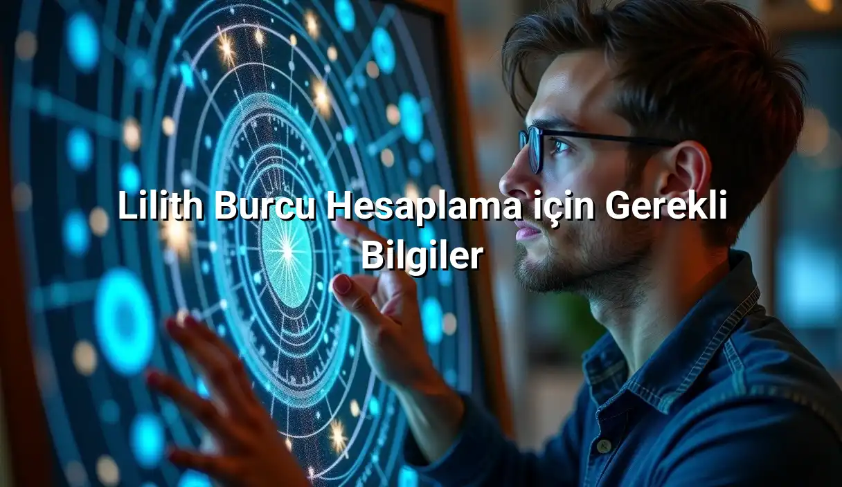 Lilith Burcu Hesaplama 3 Lilith Burcu Hesaplama için Gerekli Bilgiler - Lilith Burcu Hesaplama