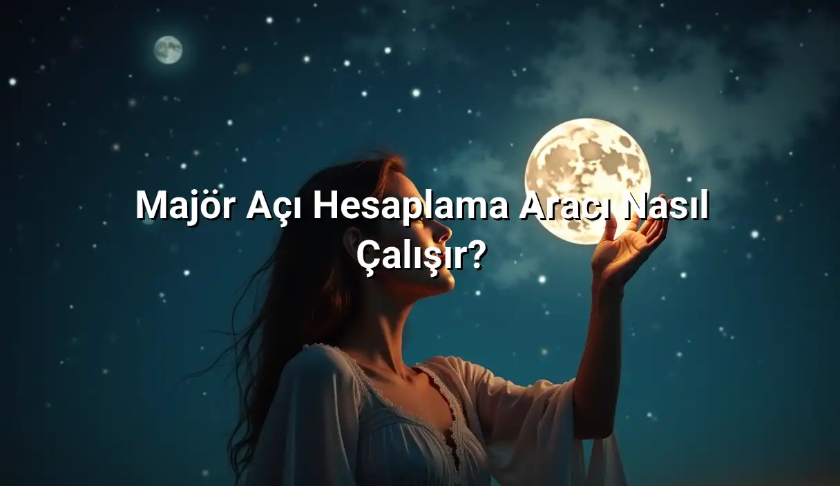 Majör Açı Hesaplama Aracı Nasıl Çalışır? - Majör Açı Hesaplama