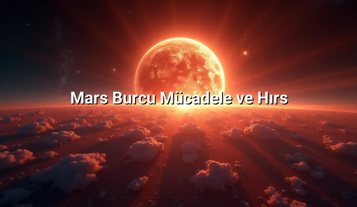 Mars Burcu Mücadele ve Hırs - Mars Burcu Hesaplama