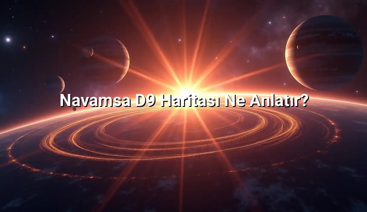 Navamsa D9 Haritası Ne Anlatır? - Navamsa D9 Haritası Hesaplama