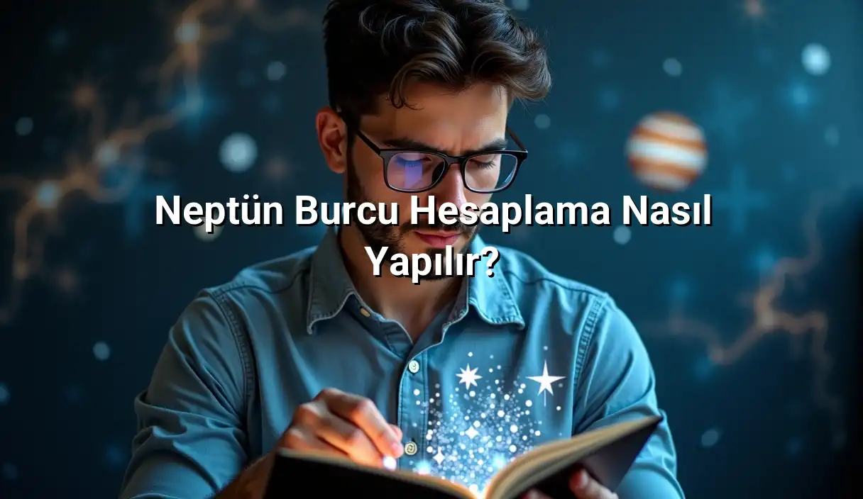 Neptün Burcu Hesaplama Nasıl Yapılır? - Neptün Burcu Hesaplama
