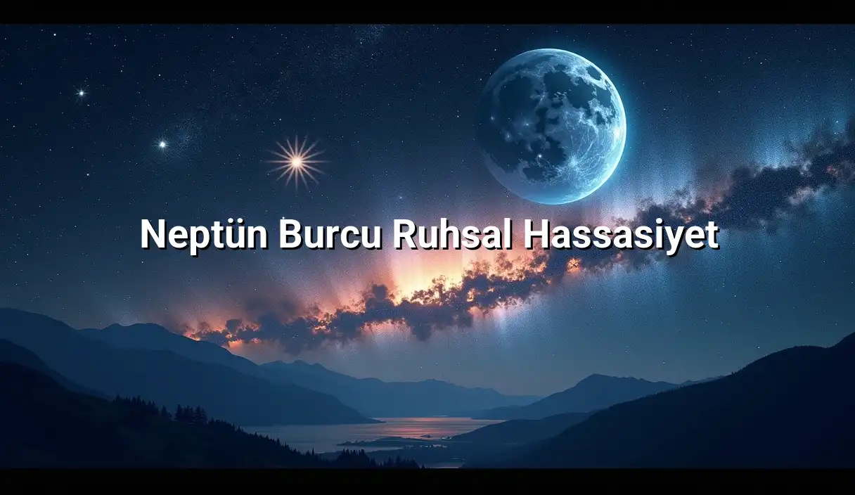 Neptün Burcu Ruhsal Hassasiyet - Neptün Burcu Hesaplama