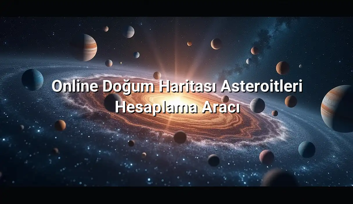 Online Doğum Haritası Asteroitleri Hesaplama Aracı - Doğum Haritası Asteroitleri Hesaplama