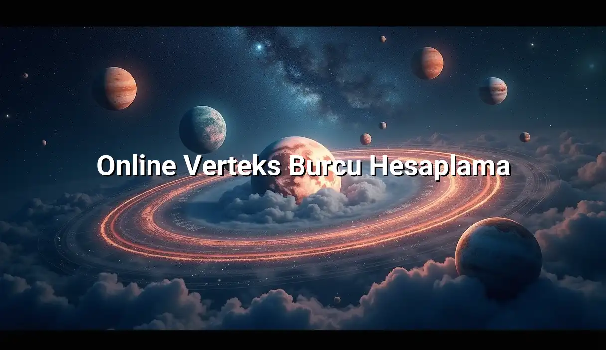 Online Verteks Burcu Hesaplama - Verteks Burcu Hesaplama
