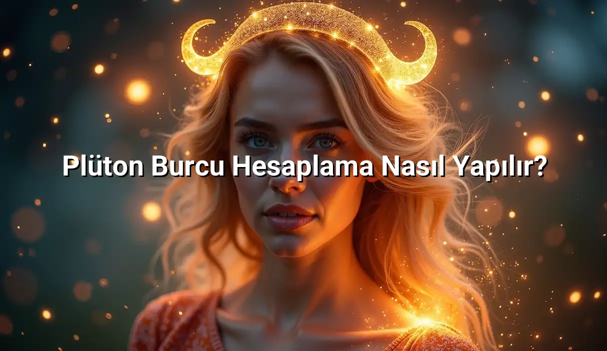 Plüton Burcu Hesaplama Nasıl Yapılır? - Plüton Burcu Hesaplama