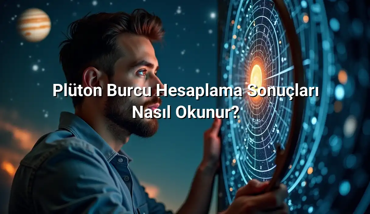 Plüton Burcu Hesaplama Sonuçları Nasıl Okunur? - Plüton Burcu Hesaplama