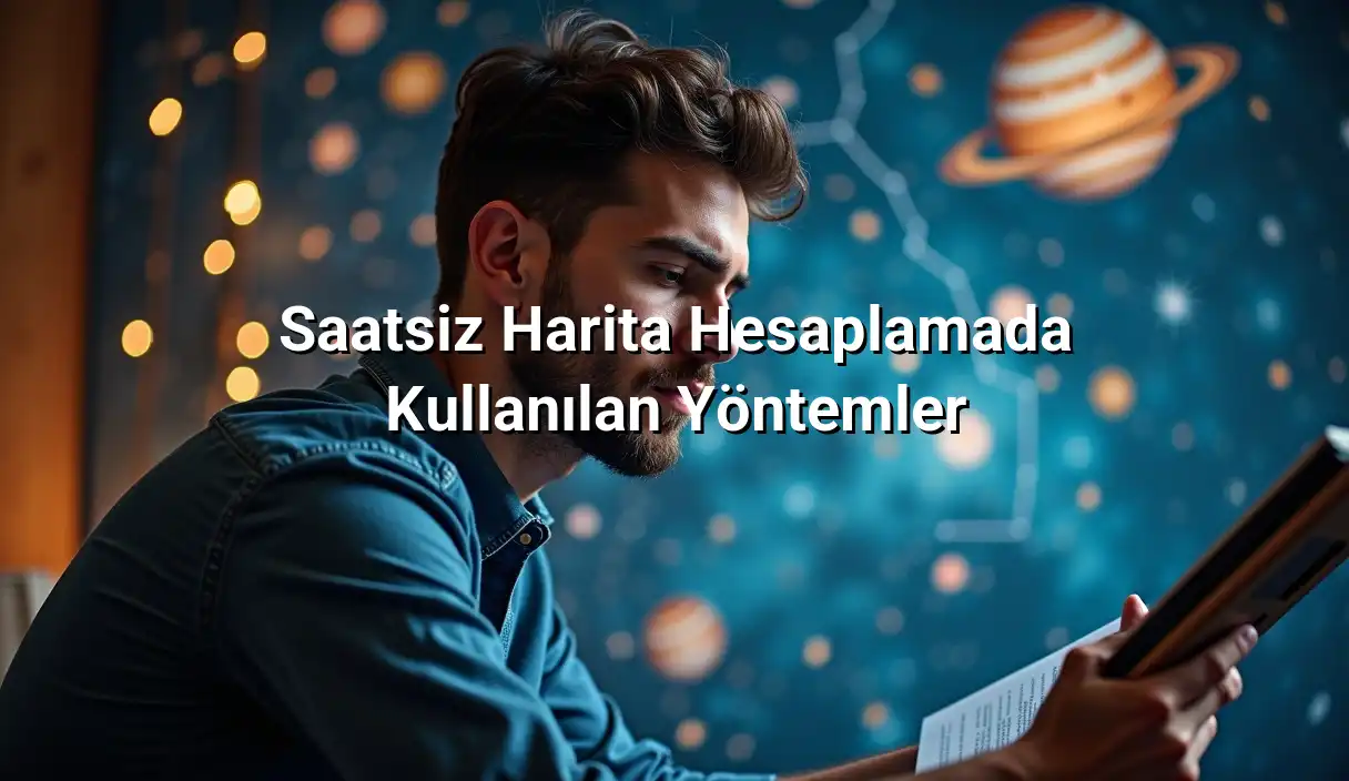 Saatsiz Harita Hesaplamada Kullanılan Yöntemler - Saatsiz Doğum Haritası Hesaplama