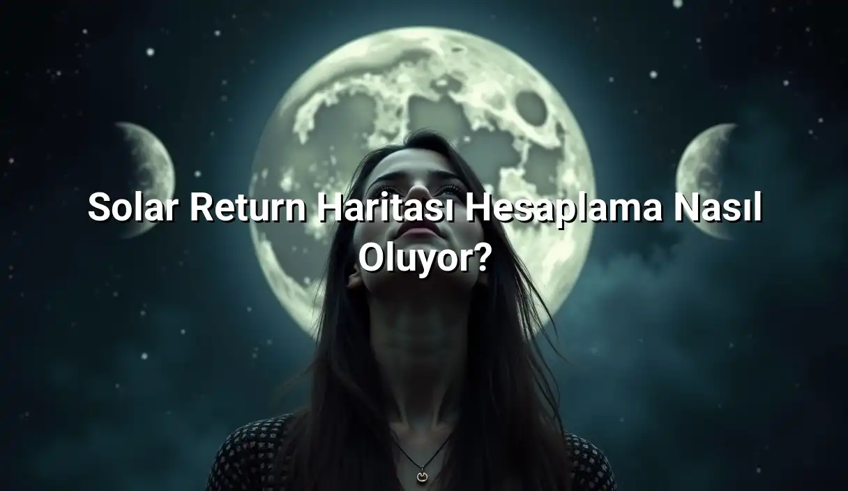 Solar Return Haritası Hesaplama Nasıl Oluyor? - Güneş Dönüşü Haritası Hesaplama