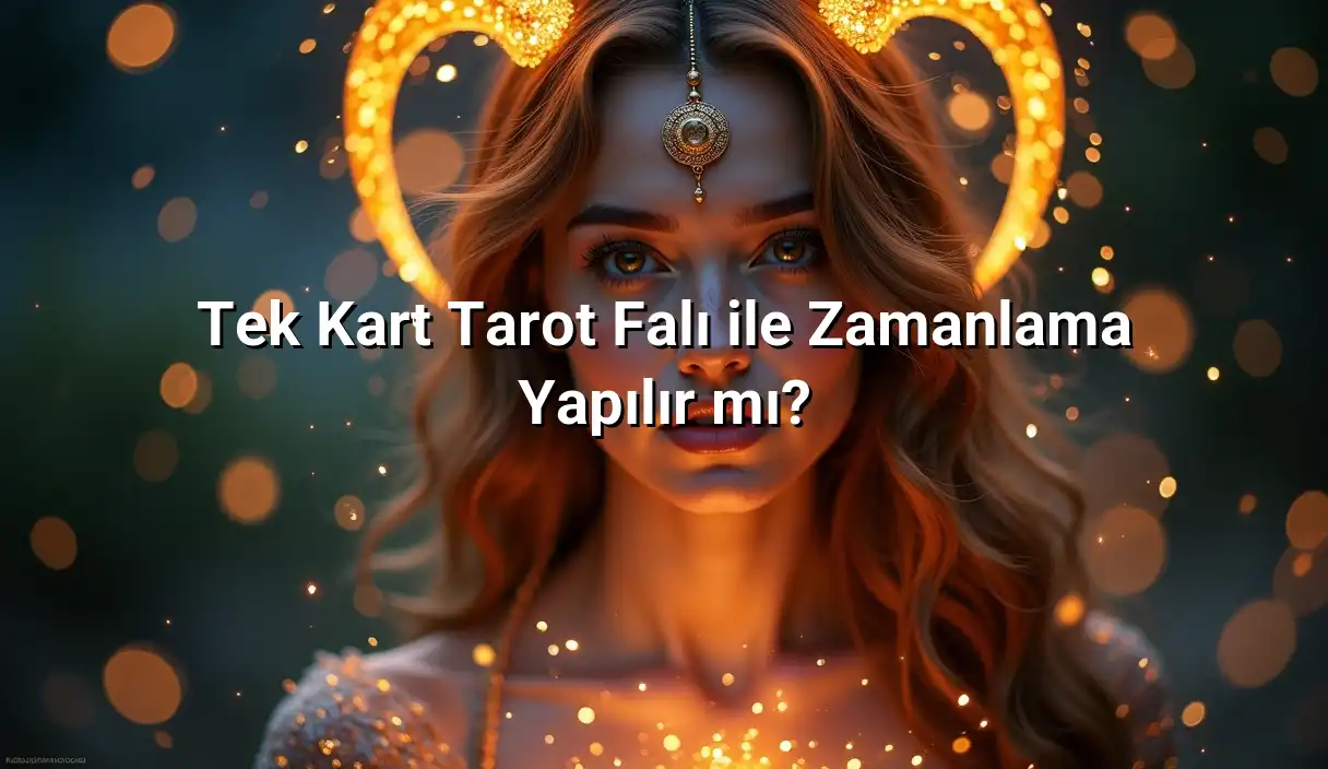 Tek Kart Tarot Falı 5 Tek Kart Tarot Falı ile Zamanlama Yapılır mı? - Tek Kart Tarot Falı