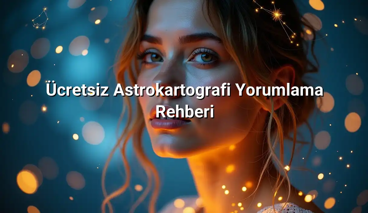 Ücretsiz Astrokartografi Yorumlama Rehberi - Astrokartografi Haritası Hesaplama