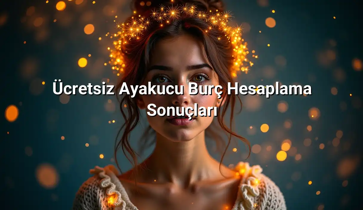 Ücretsiz Ayakucu Burç Hesaplama Sonuçları - Ayakucu Burcu Hesaplama