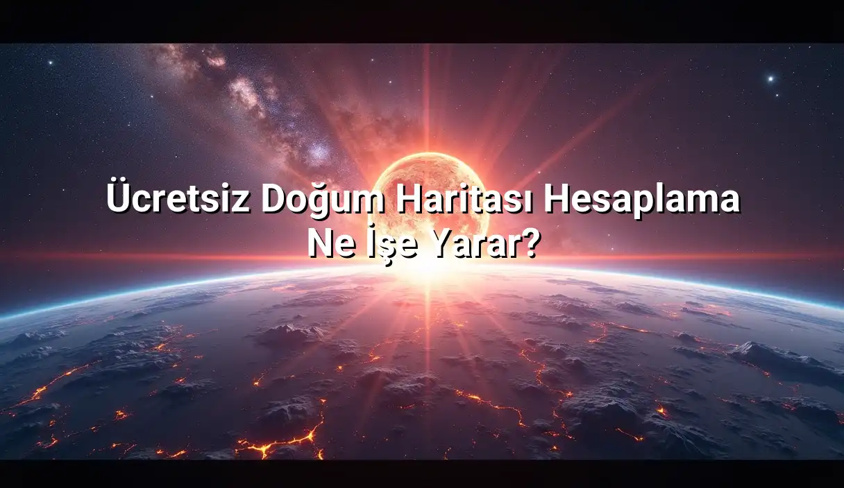 Ücretsiz Doğum Haritası Hesaplama Ne İşe Yarar? - Doğum Haritası Hesaplama Doğum Haritası Hesaplama - Ücretsiz Doğum Haritası Hesaplama Ne İşe Yarar? | Astroloji Görseli