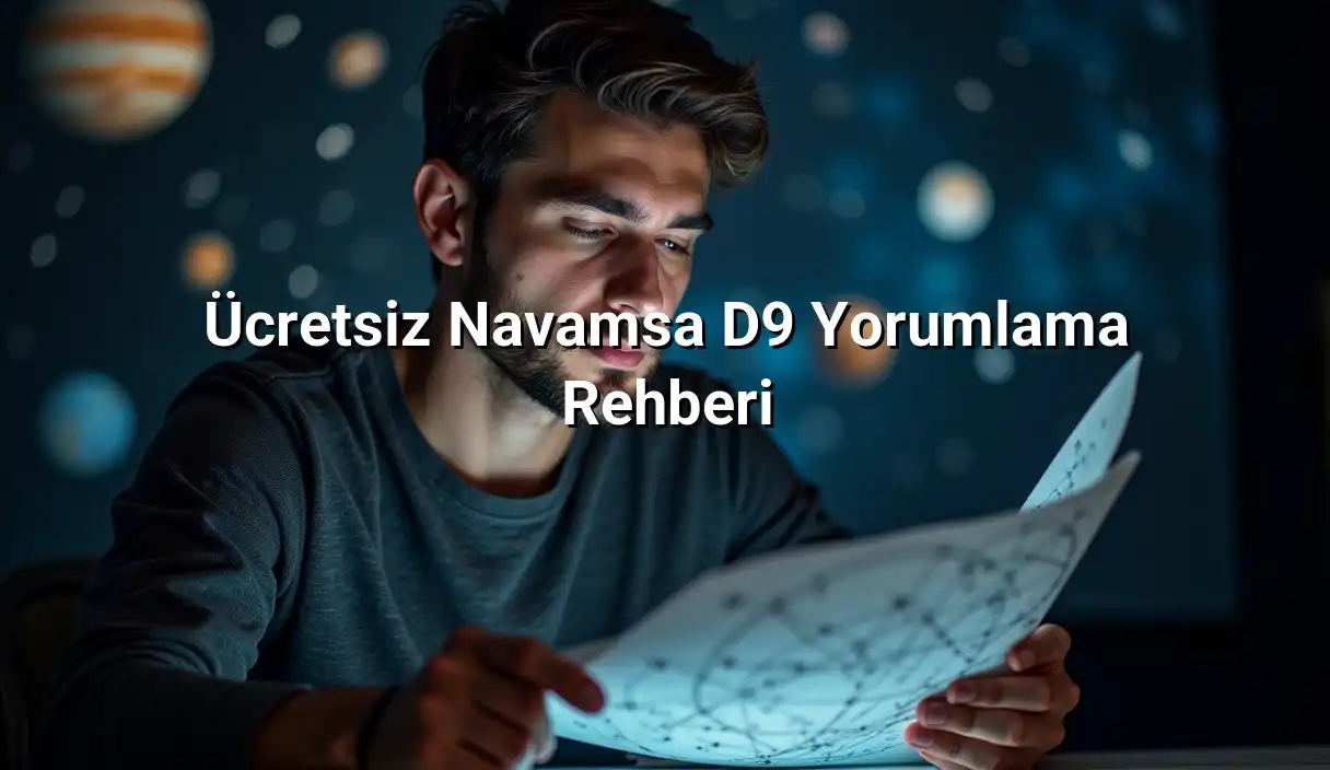 Ücretsiz Navamsa D9 Yorumlama Rehberi - Navamsa D9 Haritası Hesaplama