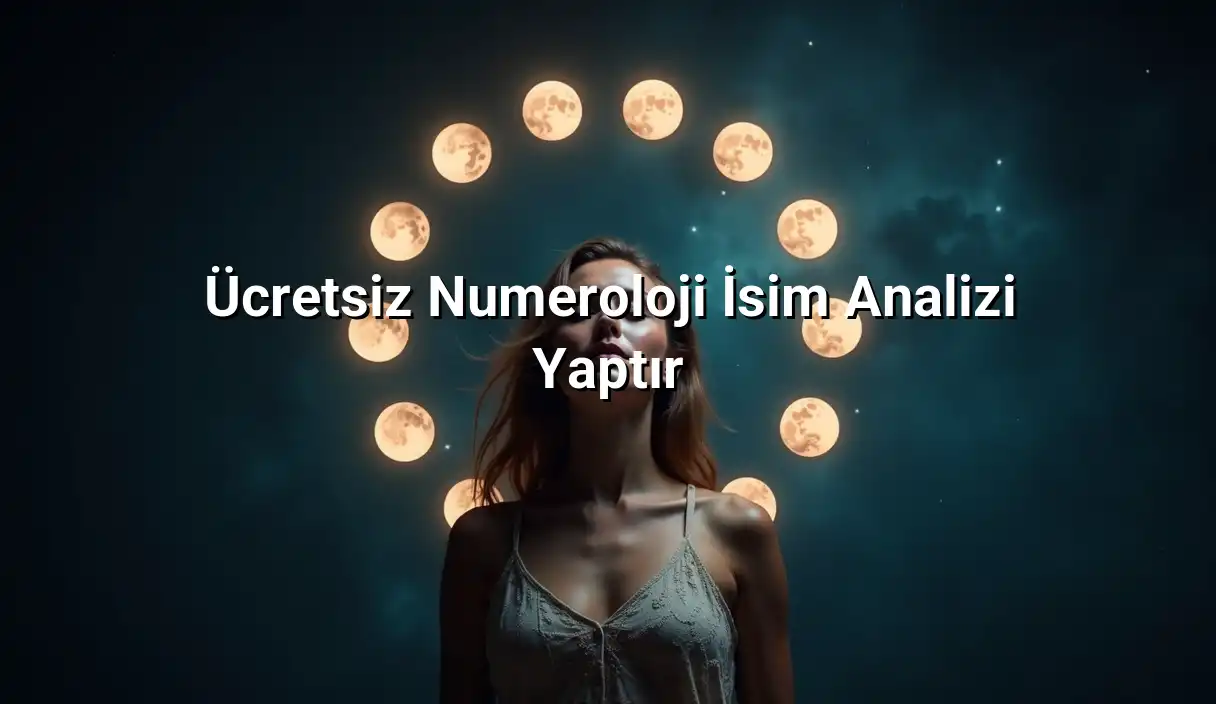 Ücretsiz Numeroloji İsim Analizi Yaptır - Numeroloji Hesaplama