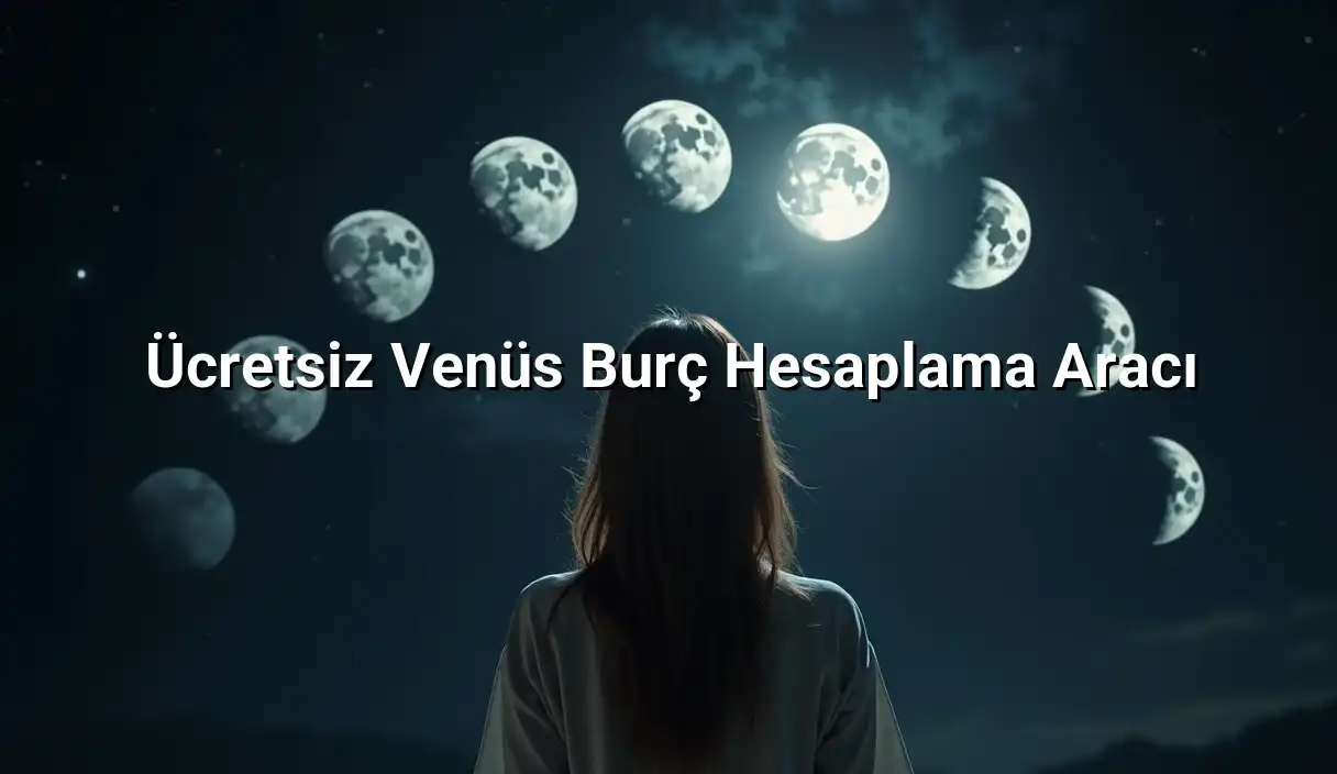 Ücretsiz Venüs Burç Hesaplama Aracı - Venüs Burcu Hesaplama