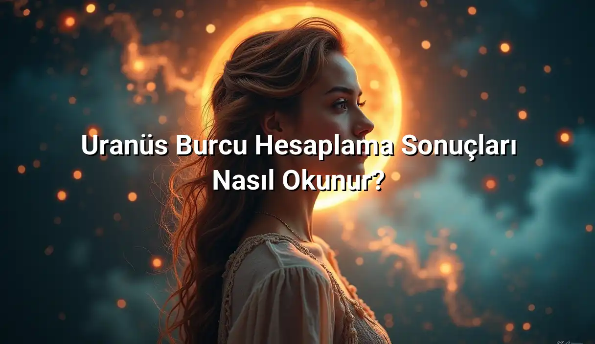 Uranüs Burcu Hesaplama Sonuçları Nasıl Okunur? - Uranüs Burcu Hesaplama