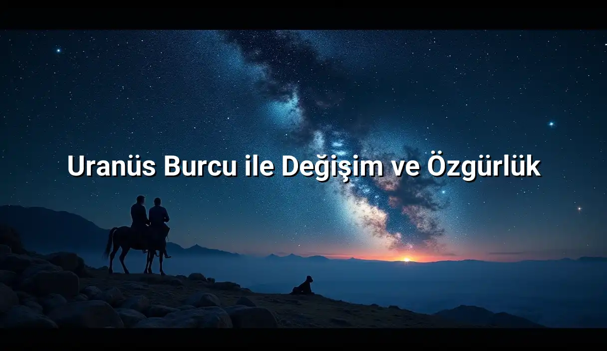 Uranüs Burcu ile Değişim ve Özgürlük - Uranüs Burcu Hesaplama