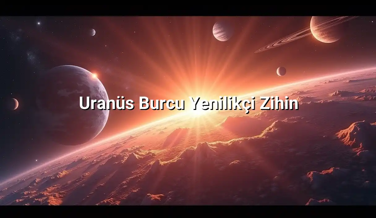 Uranüs Burcu Yenilikçi Zihin - Uranüs Burcu Hesaplama