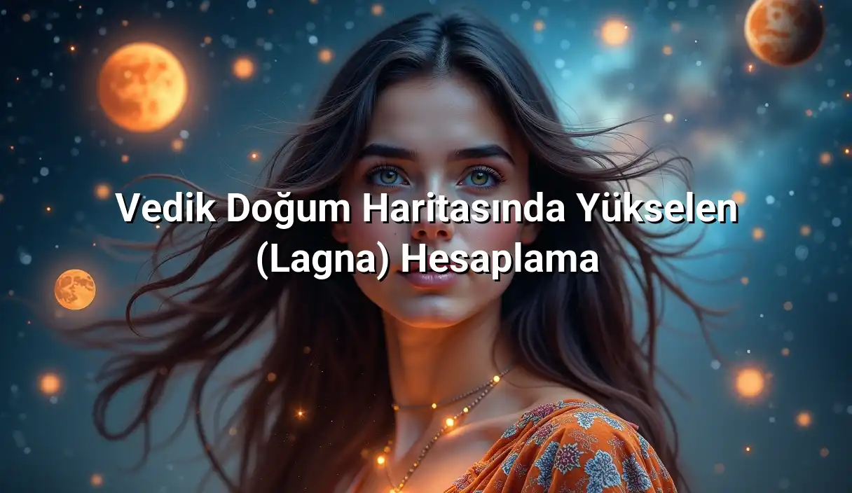 Vedik Doğum Haritasında Yükselen (Lagna) Hesaplama - Vedik Doğum Haritası Hesaplama