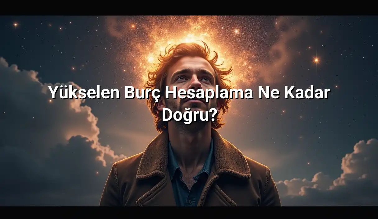 Yükselen Burç Hesaplama Ne Kadar Doğru? - Yükselen Burç Hesaplama