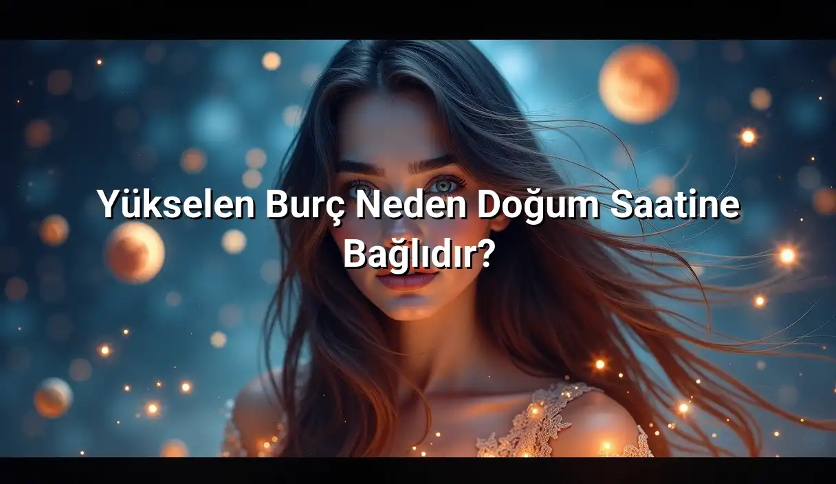 Yükselen Burç Neden Doğum Saatine Bağlıdır?