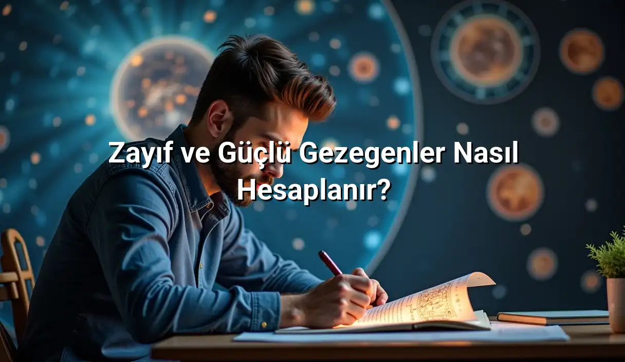 Zayıf ve Güçlü Gezegenler Nasıl Hesaplanır? - Gezegen Güçleri Hesaplama